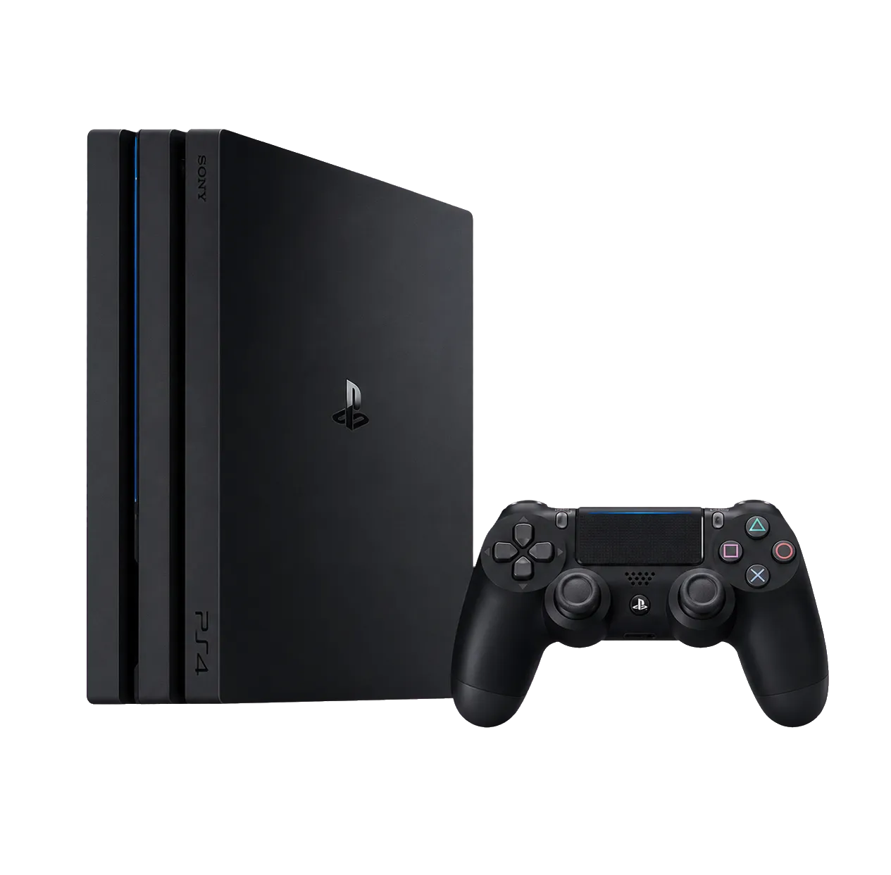 PlayStation 4 Pro и контроллер DualShock 4