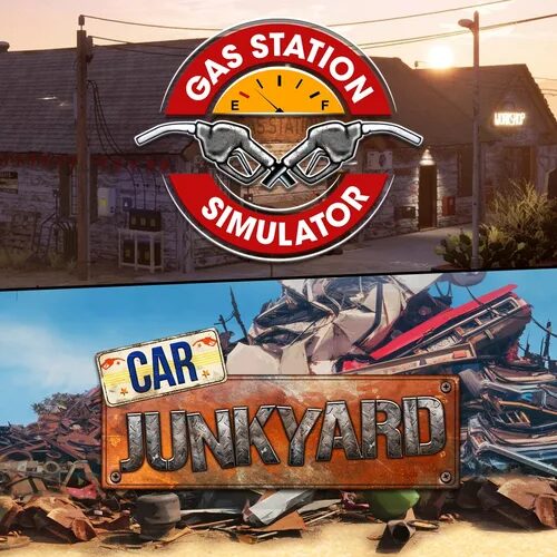 Gas Station Simulator and Junkyard DLC Bundle