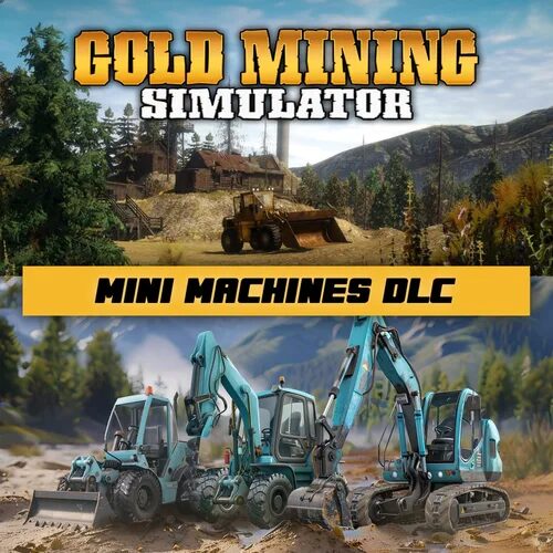 Симулятор добычи золота + Мини-машины BUNDLE (Gold Mining Simulator + Mini Machines DLC)